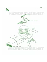 DecalsGreenKEF300 A2 pour Kawasaki Lakota 300 1998