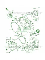 Engine Covers pour Kawasaki Lakota 300 1998