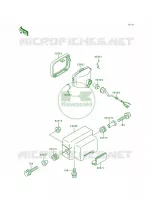 Headlights pour Kawasaki Lakota 300 1998