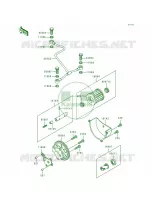 Oil PumpOil Filter pour Kawasaki Lakota 300 1998