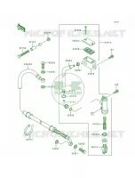 Rear Master Cylinder pour Kawasaki Lakota 300 1998