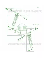 Shock Absorbers pour Kawasaki Lakota 300 1998
