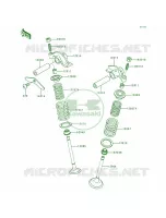 Valves pour Kawasaki Lakota 300 1998