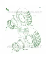 WheelsTires pour Kawasaki Lakota 300 1998