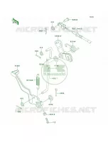 Brake Pedal pour Kawasaki Bayou 220 1998
