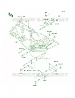 Frame Fittings pour Kawasaki Bayou 220 1998