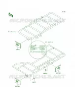 ReflectorsCN pour Kawasaki Bayou 220 1998