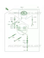 Optional PartsMeter pour Kawasaki Bayou 300 1989