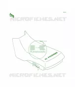 Seat pour Kawasaki Bayou 300 1989
