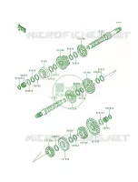 Transmission pour Kawasaki Bayou 300 1989