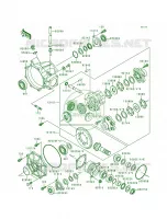 Drive ShaftDifferential pour Kawasaki Bayou 300 4X4 1989
