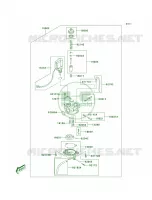 CarburetorA7F pour Kawasaki KFX90 2010