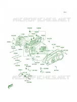 Crankcase pour Kawasaki KFX90 2010