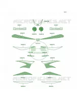DecalsGreenA7F pour Kawasaki KFX90 2010