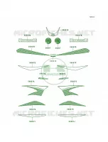 DecalsWhiteA7F pour Kawasaki KFX90 2010
