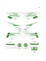 DecalsWhiteAAFUS pour Kawasaki KFX90 2010