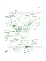 Rear Fenders pour Kawasaki KFX90 2010