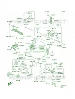 Suspension pour Kawasaki KFX90 2010