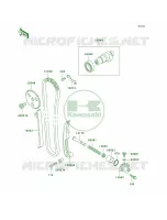 CamshaftsTensioner pour Kawasaki Lakota Sport 2002
