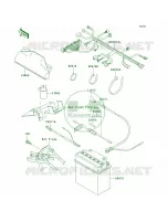 Chassis Electrical Equipment pour Kawasaki Lakota Sport 2002
