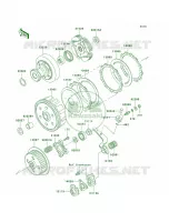 Clutch pour Kawasaki Lakota Sport 2002