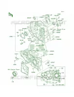 Crankcase pour Kawasaki Lakota Sport 2002