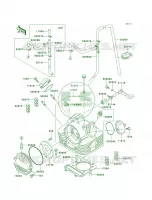Cylinder Head pour Kawasaki Lakota Sport 2002
