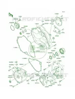 Engine Covers pour Kawasaki Lakota Sport 2002