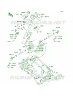 Frame pour Kawasaki Lakota Sport 2002