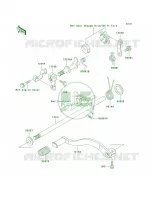 Gear Change Mechanism pour Kawasaki Lakota Sport 2002