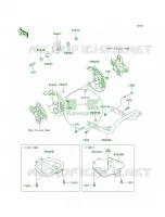 Guards pour Kawasaki Lakota Sport 2002