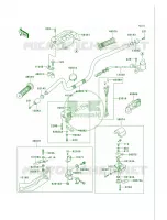 Handlebar pour Kawasaki Lakota Sport 2002