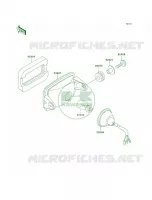 Headlights pour Kawasaki Lakota Sport 2002