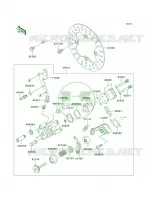 Rear Brake pour Kawasaki Lakota Sport 2002
