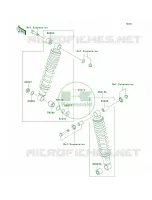 Shock Absorbers pour Kawasaki Lakota Sport 2002