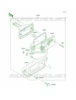 Taillights pour Kawasaki Lakota Sport 2002