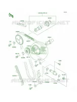 CamshaftsTensioner pour Kawasaki Mojave 250 2002