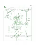 CarburetorKSF250 A17A18 pour Kawasaki Mojave 250 2002