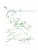 Chassis Electrical Equipment pour Kawasaki Mojave 250 2002
