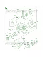 Crankshaft pour Kawasaki Mojave 250 2002