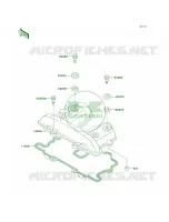 Cylinder Head Cover pour Kawasaki Mojave 250 2002