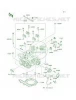 Cylinder Head pour Kawasaki Mojave 250 2002