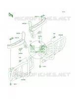 Footrests pour Kawasaki Mojave 250 2002