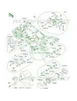 Frame Fittings pour Kawasaki Mojave 250 2002