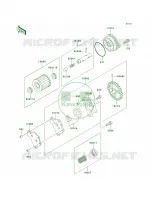 Oil PumpOil Filter pour Kawasaki Mojave 250 2002