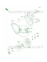 Water Pump pour Kawasaki Mojave 250 2002