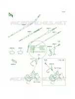 Cables pour Kawasaki Mojave 250 1999