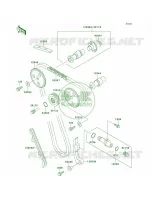 CamshaftsTensioner pour Kawasaki Mojave 250 1999