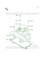 Cylinder Head Cover pour Kawasaki Mojave 250 1999