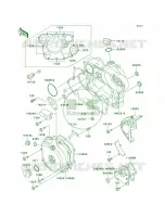 Engine Covers pour Kawasaki Mojave 250 1999